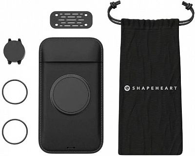 Shapeheart Motorrad Bundle, Smartphone Halterung - Schwarz - M von Shapeheart