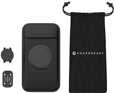 Shapeheart Spiegel/Scooter Bundle, Smartphone Halterung - Schwarz - XXL von Shapeheart