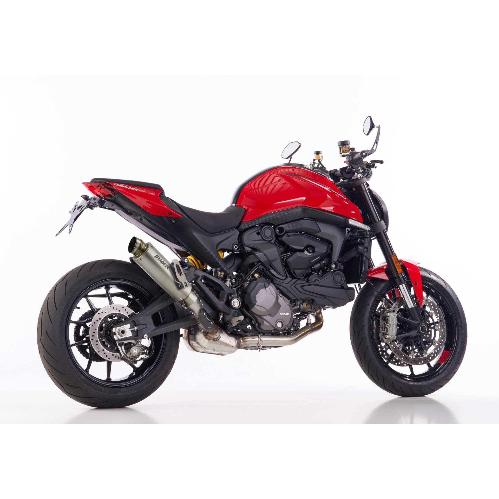 Shark exhaust Auspuff SRC4 Titan für Ducati Monster 937 /SP von Shark exhaust