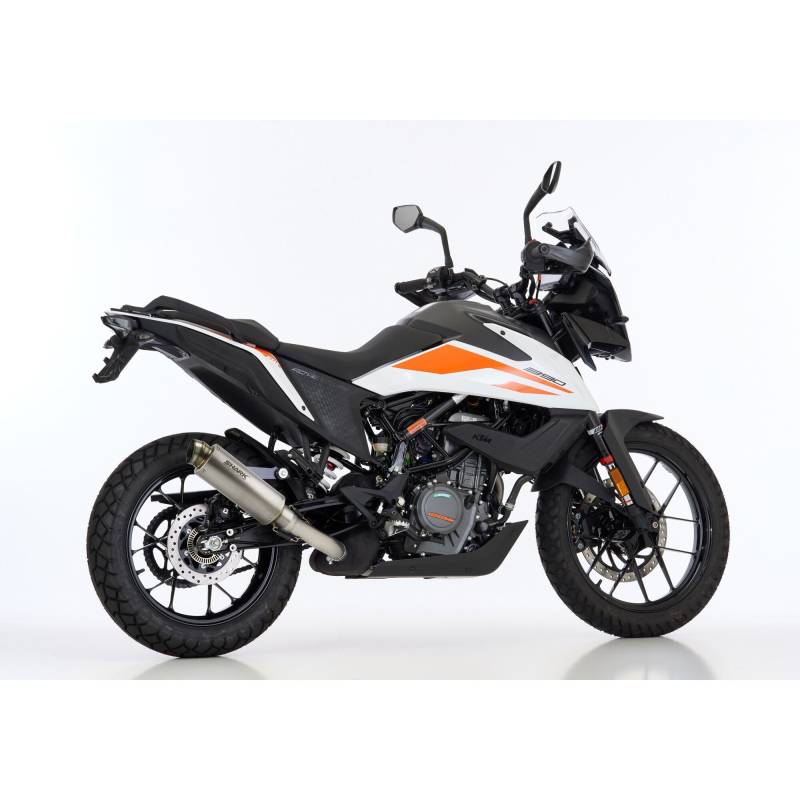 Shark exhaust Auspuff SRC4 Titan für KTM 390 Adventure von Shark exhaust