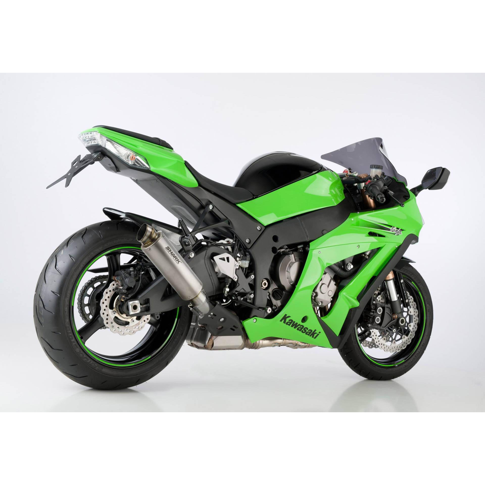 Shark exhaust Auspuff SRC4 Titan für Kawasaki ZX-10 R 2008-2010 von Shark exhaust