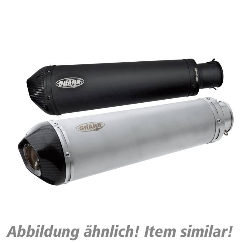 Shark exhaust DSX-7 Auspuff für Kawasaki Z 750 /S 2004-2006 schwarz von Shark exhaust