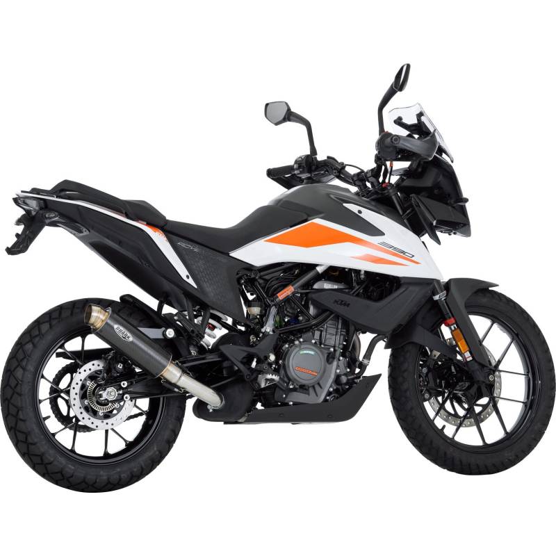 Shark exhaust SRC4 Auspuff short Carbon für KTM 390 Adventure von Shark exhaust