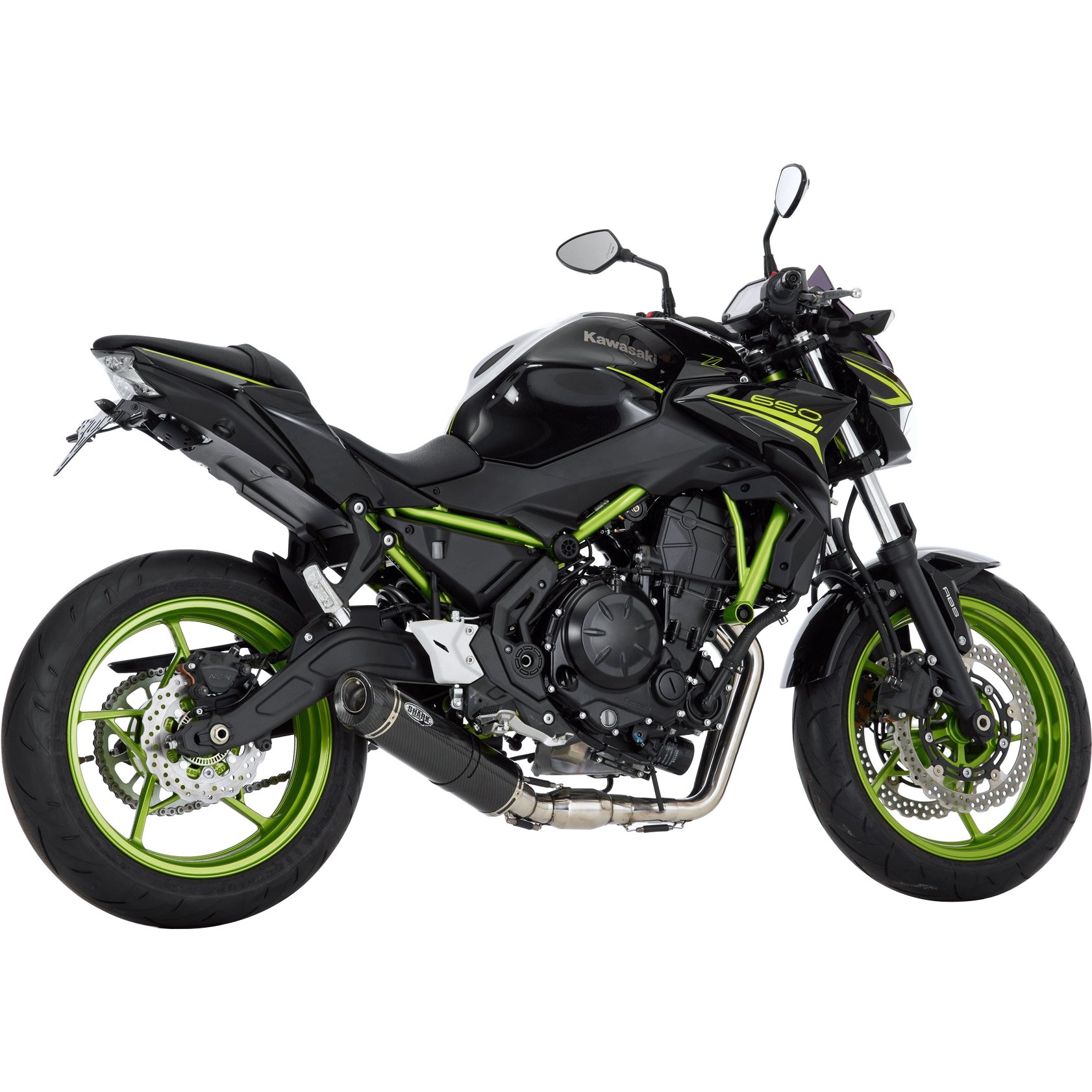 Shark exhaust Street GP Auspuff 2in1 Carbon für Z/Ninja 650 /RS 2021-2022 von Shark exhaust