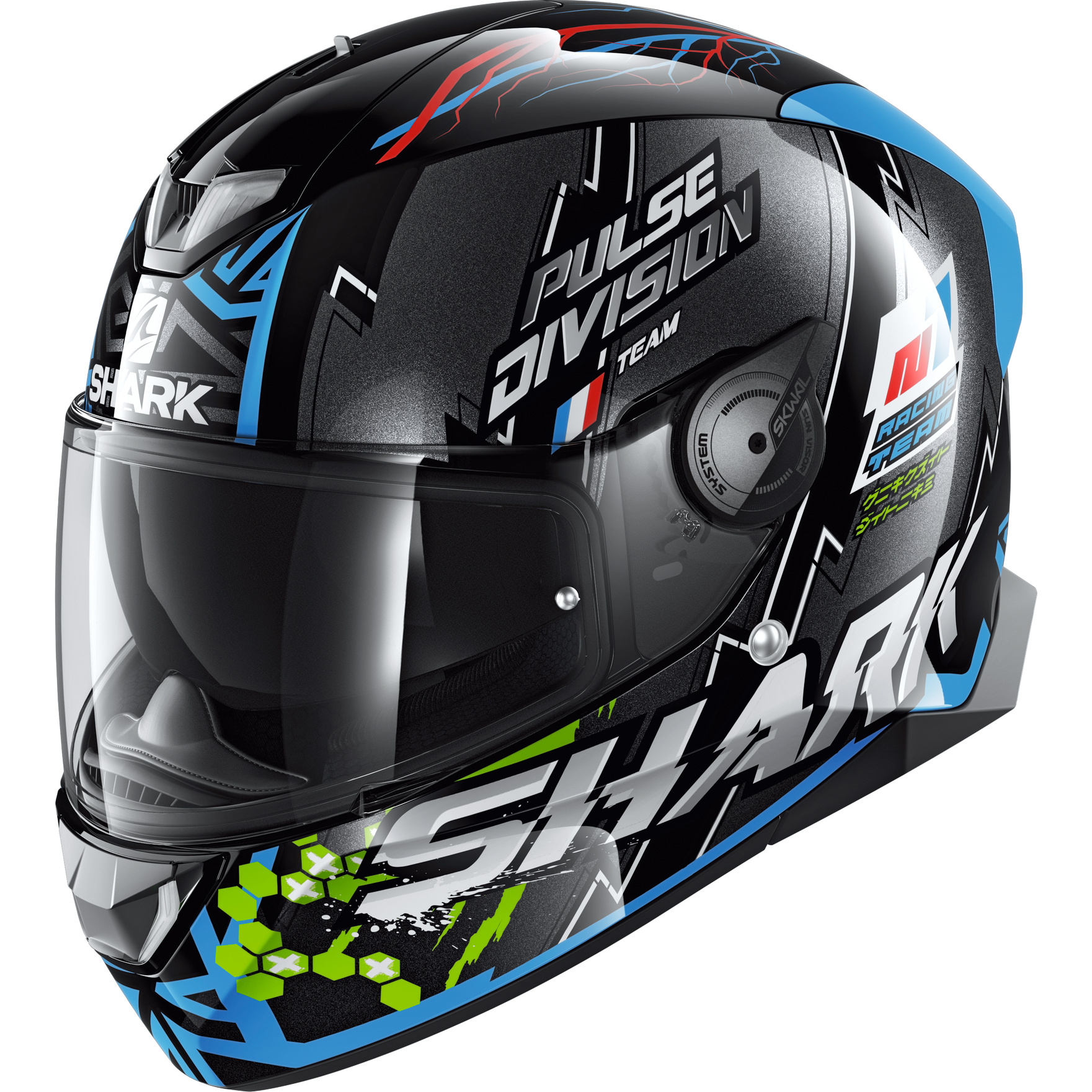 Shark helmets SKWAL 2 Noxxys Blau Dekor XL von Shark helmets