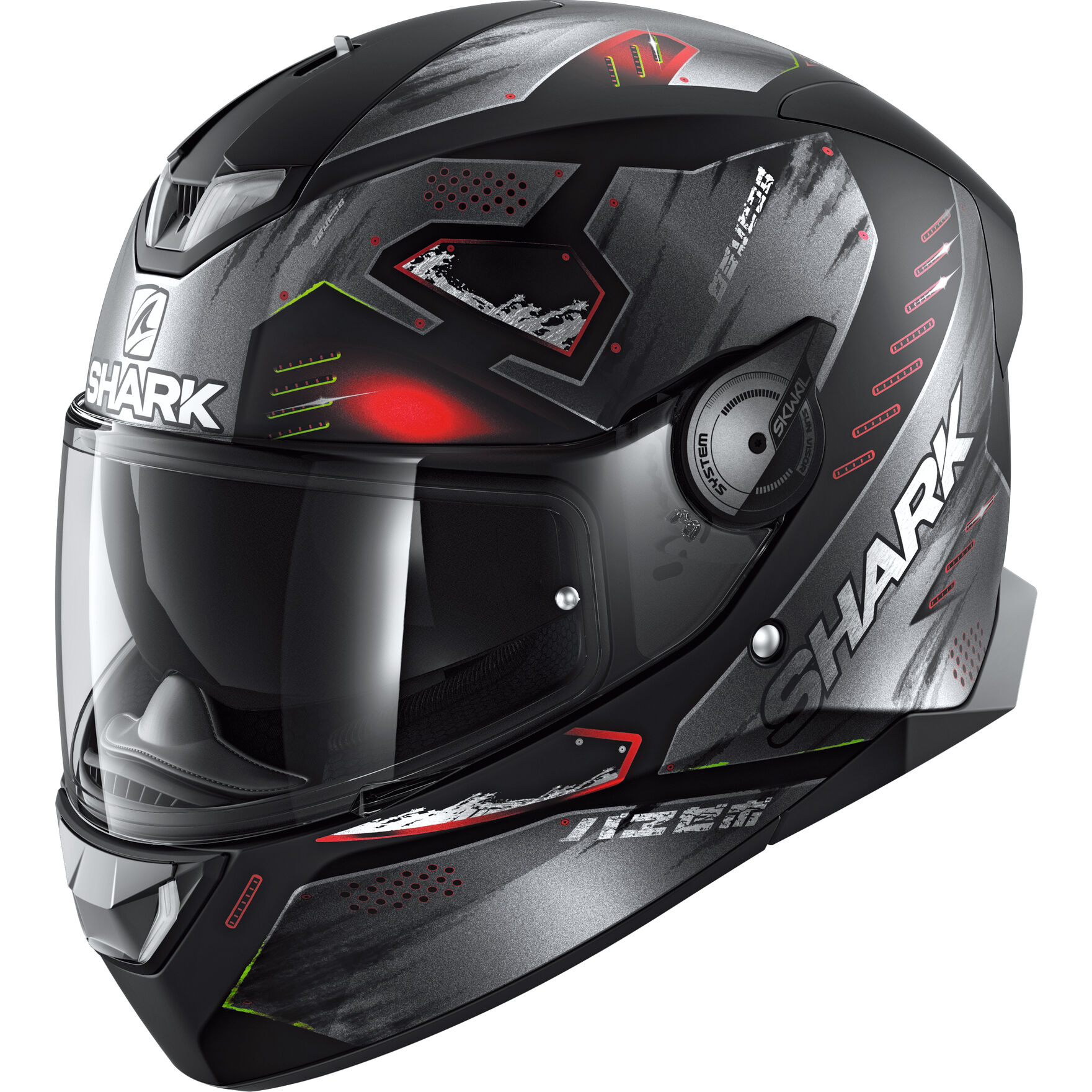 Shark helmets SKWAL 2 Venger Mat Rot Dekor M von Shark helmets