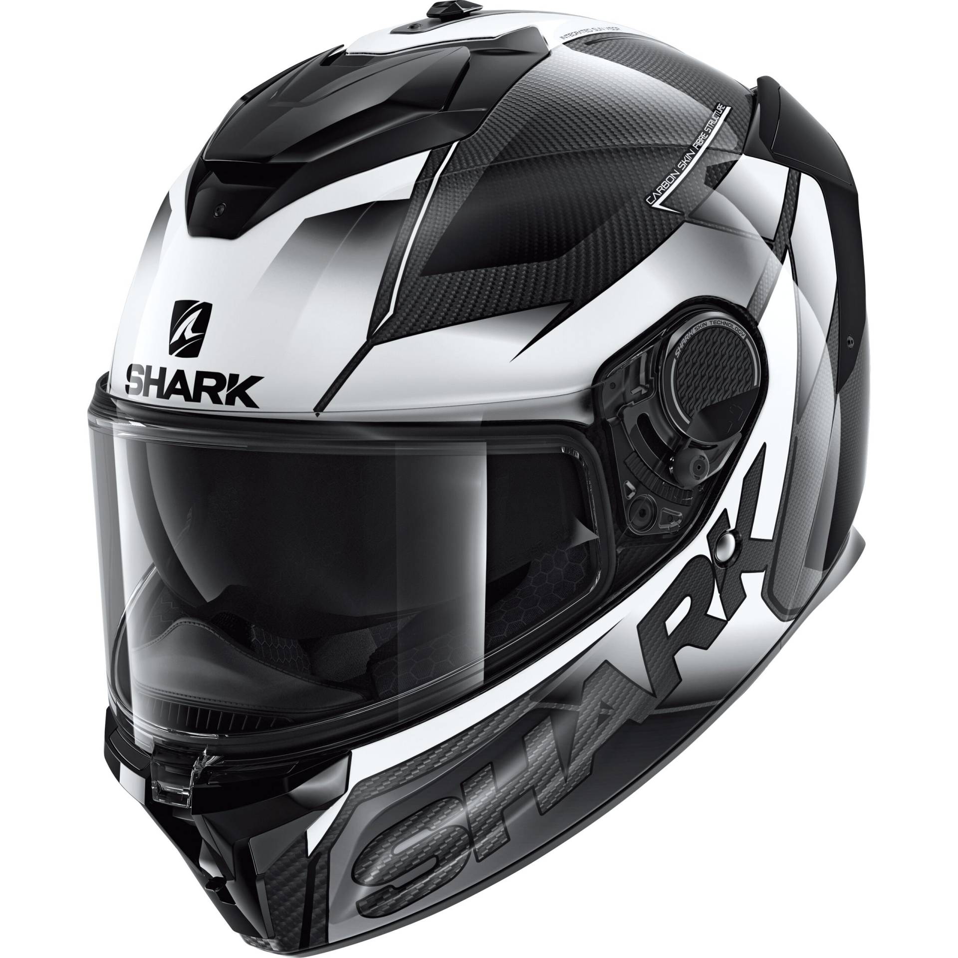 Shark helmets Spartan GT Carbon Shestter weiß XS von Shark helmets