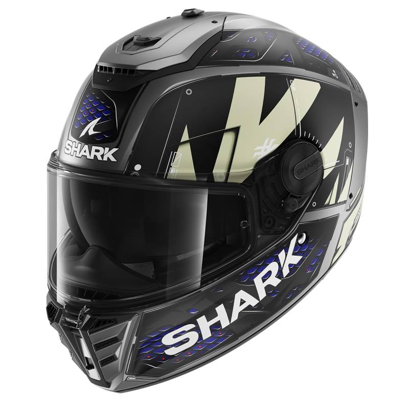 SHARK, Integralhelme motorrad Spartan RS Stingrey mat AAB, L von SHARK