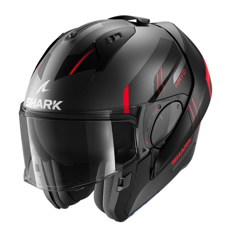 SHARK, Modularhelm motorrad EVO-ES KRYD mat AKR, XS von SHARK