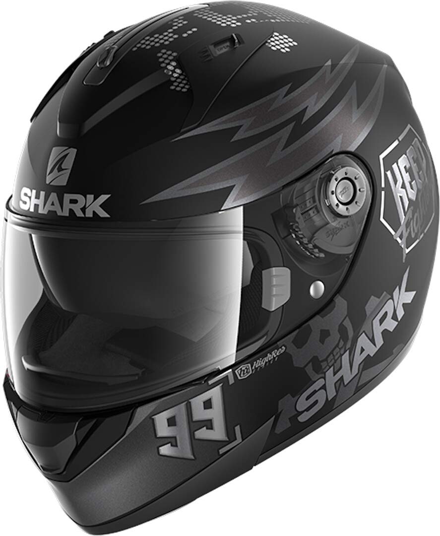 Shark, Motorradhelm, Catalan Bad Boy, KAS, XS von SHARK