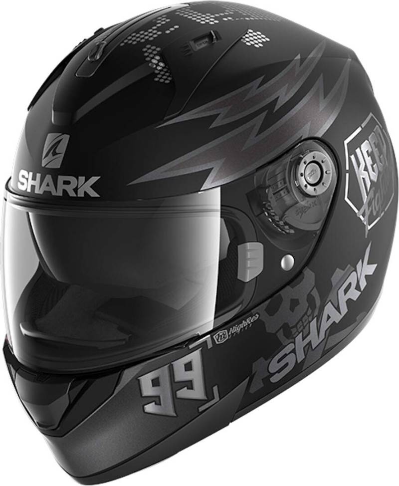 Shark, Motorradhelm, Catalan Bad Boy, KAS, XS von SHARK