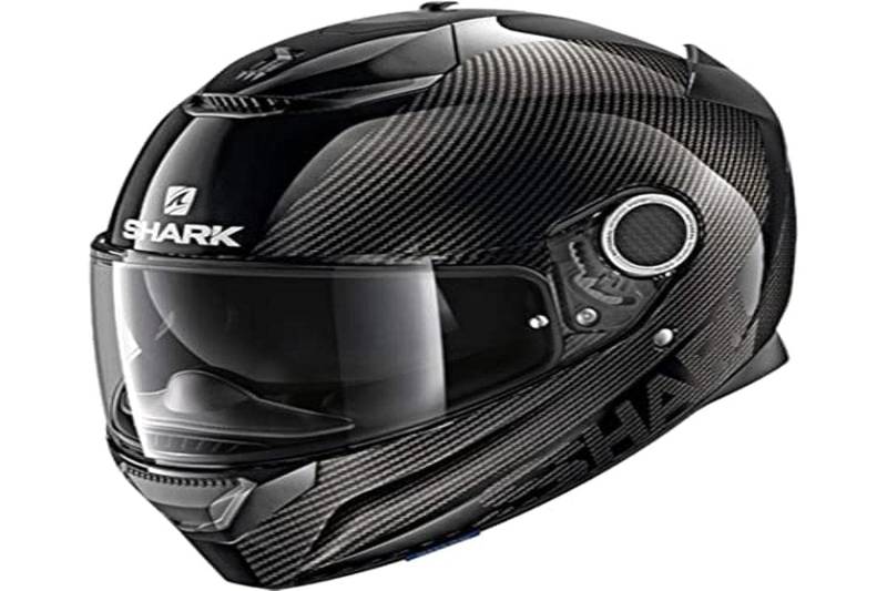 SHARK Herren NC Motorrad Helm, Schwarz, M von SHARK