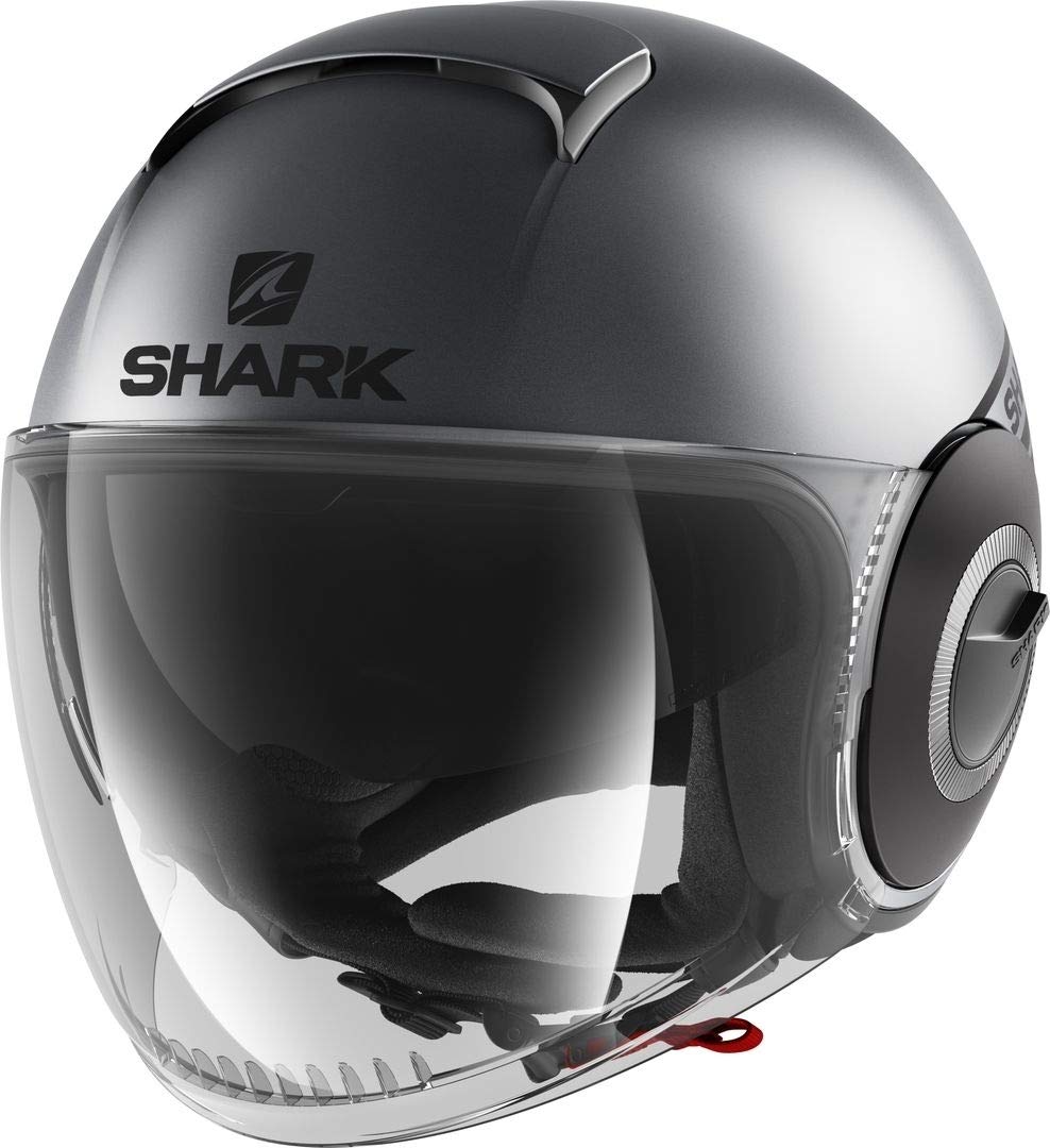 SHARK Herren NC Motorrad Helm, Anthracite, XS von SHARK