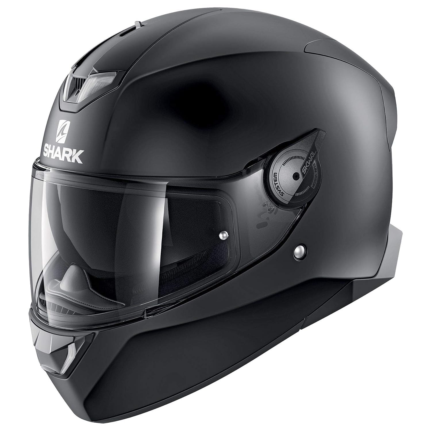 Shark Motorradhelm SKWAL 2, schwarz mat, L von SHARK