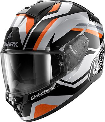 Shark Ridill 2 Apex, Integralhelm - Silber/Schwarz/Orange - XL von Shark