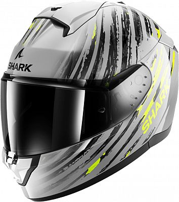 Shark Ridill 2 Assya, Integralhelm - Grau/Schwarz/Gelb - L von Shark