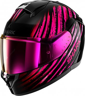 Shark Ridill 2 Assya, Integralhelm - Schwarz/Pink - S von Shark