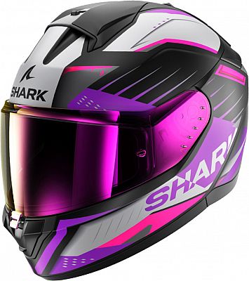 Shark Ridill 2 Bersek, Integralhelm - Matt Schwarz/Violett/Grau - M von Shark