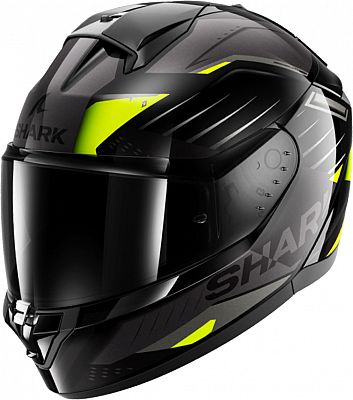 Shark Ridill 2 Bersek, Integralhelm - Schwarz/Grau/Gelb - L von Shark