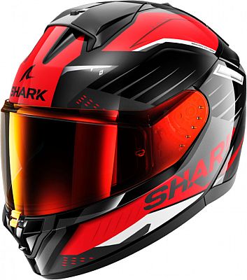 Shark Ridill 2 Bersek, Integralhelm - Schwarz/Rot/Grau - L von Shark