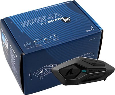 Shark Sena Bluetooth BTS, Kommunikationssystem - Schwarz von Shark