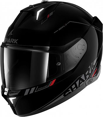 Shark Skwal i3 Blank SP, Integralhelm - Schwarz/Grau/Rot - M von Shark