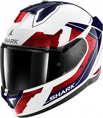 Shark Skwal i3 Rhad, Integralhelm - Weiß/Rot/Blau - L von Shark