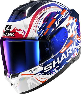 Shark Skwal i3 Replica Zarco GP FCE, Integralhelm - Weiß/Violett/Blau - XL von Shark