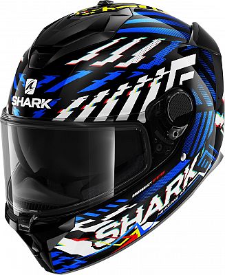 Shark Spartan GT BCL E-Brake, Integralhelm - Schwarz/Gelb/Blau/Weiß - L von Shark