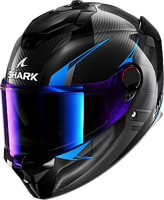 Shark Spartan GT Pro Carbon Kultram, Integralhelm - Schwarz/Blau - XL von Shark