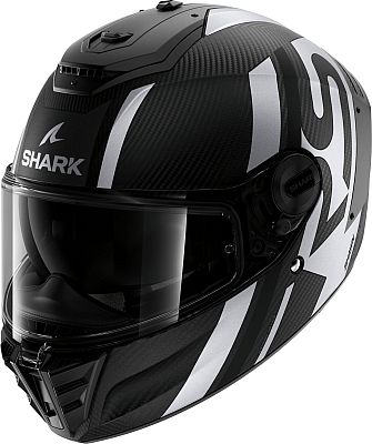 Shark Spartan RS Carbon Shawn, Integralhelm - Matt Schwarz/Silber - S von Shark