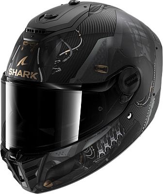 Shark Spartan RS Carbon XBot, Integralhelm - Matt Schwarz/Dunkelgrau - L von Shark