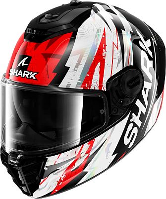 Shark Spartan RS Hibolt, Integralhelm - Schwarz/Rot/Weiß - XL von Shark