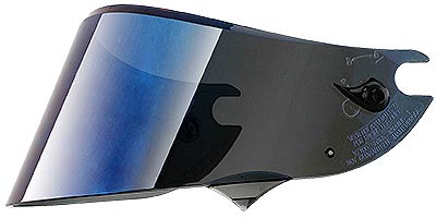 Shark VZ4035P, Visier verspiegelt - Blau-Verspiegelt von Shark