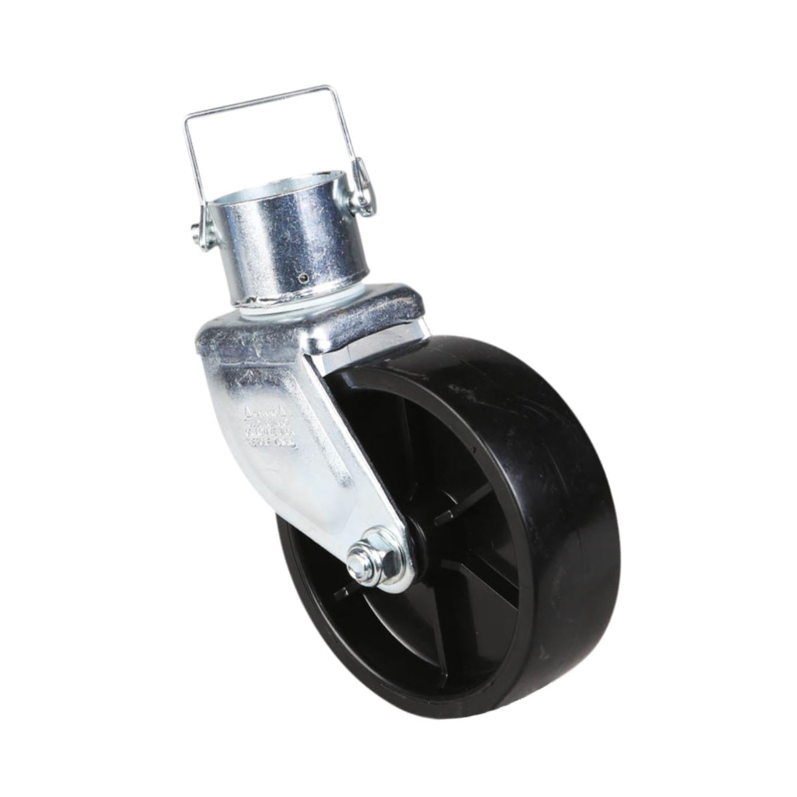 Sharplace 6-Zoll-Traile Jack Wheel Trailer Swirl Jack Caster Wheel Ersatz für die Anhängerkupplung von Booten und Wohnmobilen, hochzuverlässiges Reparaturteil, Einzelrolle von Sharplace