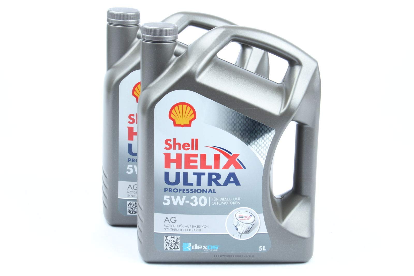 2x5 Liter Shell Helix Ultra AG Dexos 2 5W-30 Motoröl von Shell