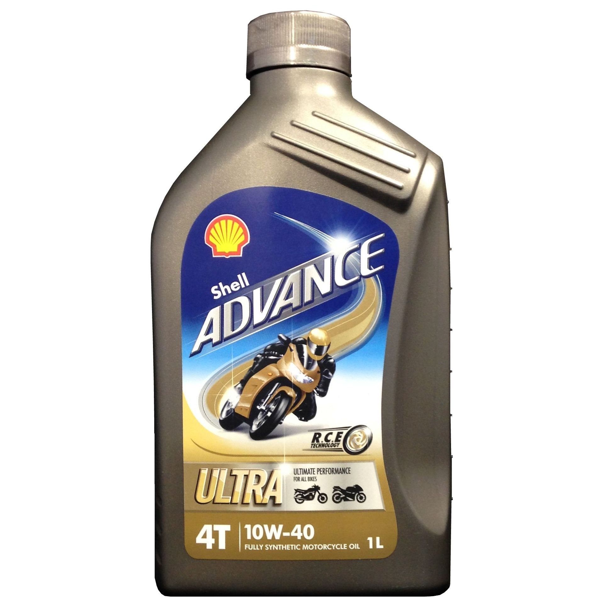 Advance 4T Ultra 10W40 4-Takt SN/MA2 Motorradöl 1 Liter von Shell