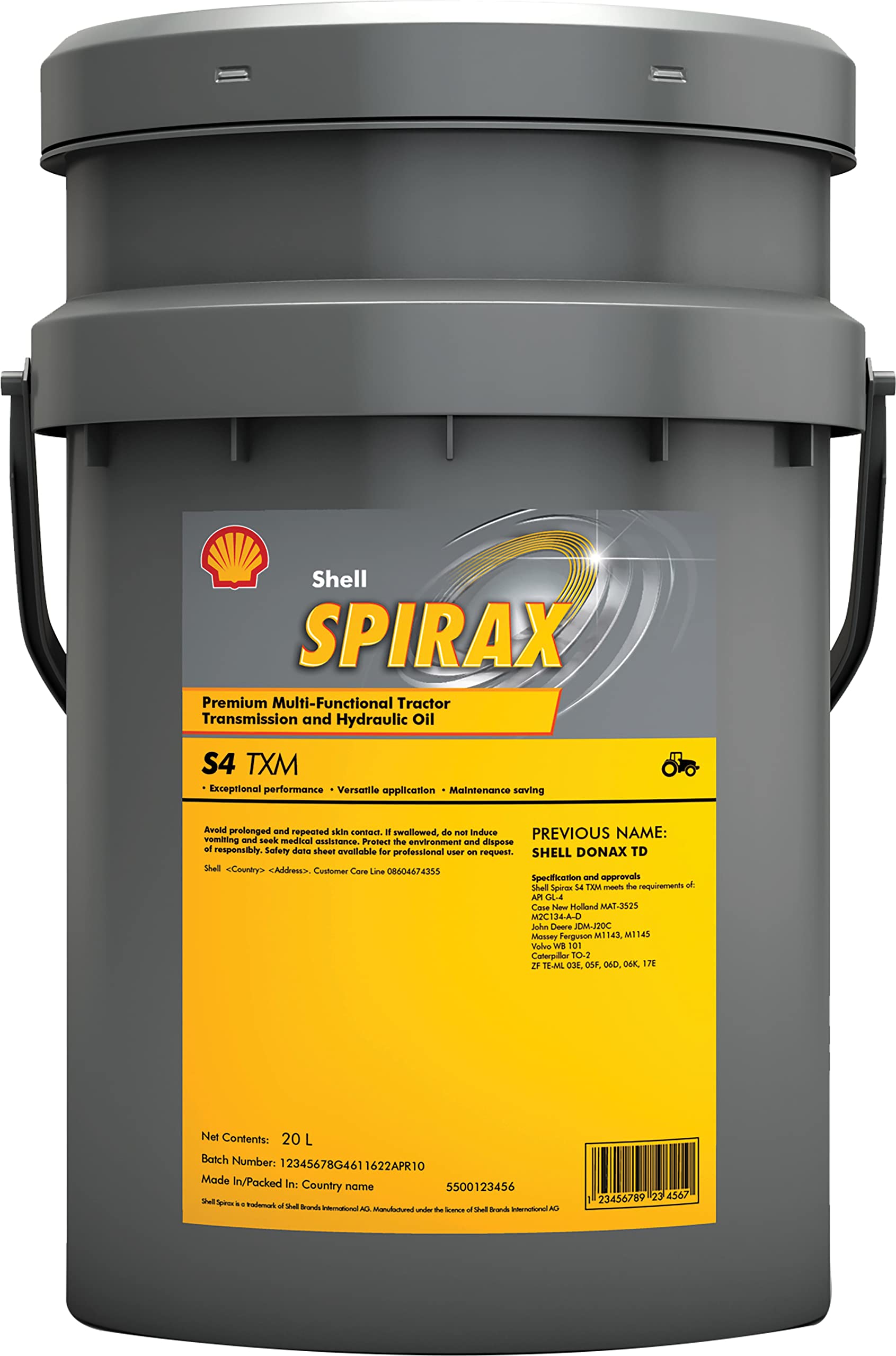 GLOBAL TRADING SRL - VoC 9617 Öl Spirax S4 Txm 20l von Shell