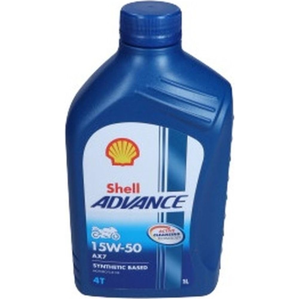 Motoröl SHELL Advance AX7 4T 15w50 1L von Shell