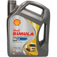 Motoröl SHELL Rimula R6 M 10W40 5L von Shell