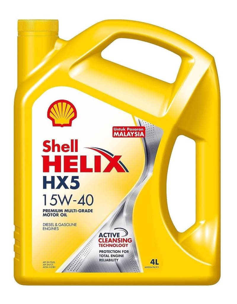 SHELL Motoröl 15W-40 4 L von Shell