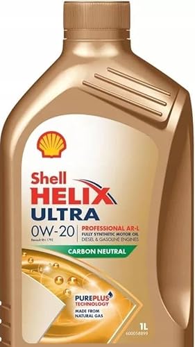 SHELL Motoröl Helix 0W-20 1 L Renault RN17 FE, VW 508 00, VW 509 00 Passend für von Shell