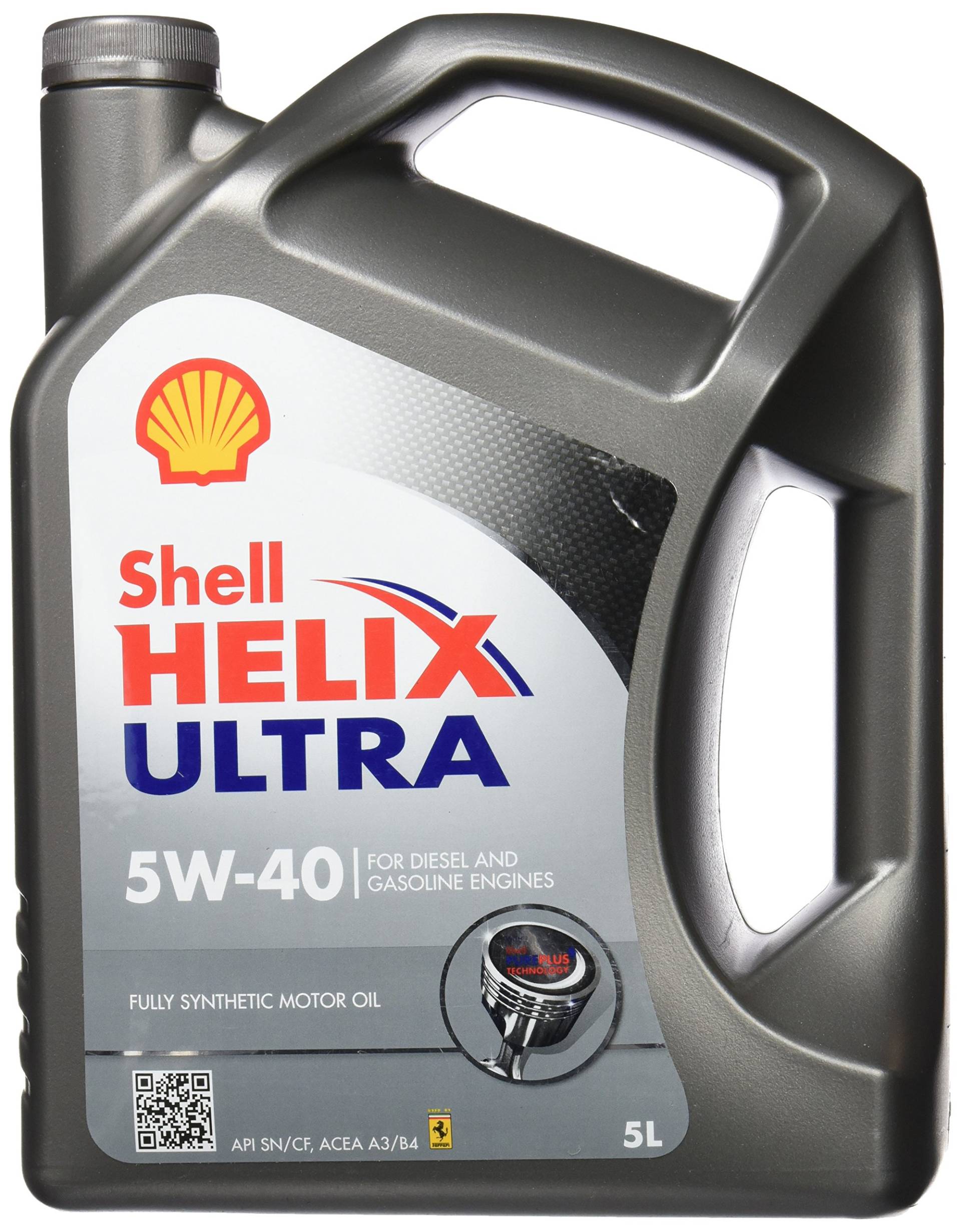Shell 550042318 Helix Ultra 5W40 Motoröl, 5 l von Shell