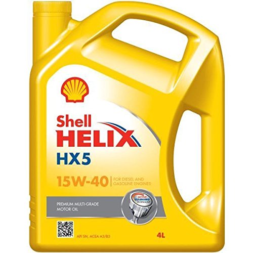 SHELL Motoröl Öl HELIX HX5 15W-40 15W40 API SN/CF ACEA A3/B3 - 4L 4 Liter von Shell