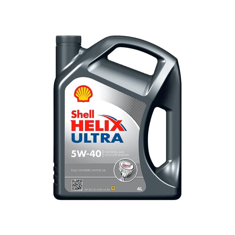 4L 4 Liter SHELL HELIX ULTRA 5W-40 5W40 Motoröl Öl MB 226/229.5 VW 502/505.00 von Shell