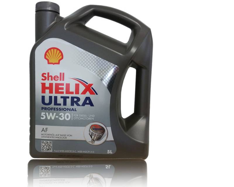 Shell Helix Ultra Professional AF 5 W-30 Low-Viscosity Engine Oil 5 litres von Shell