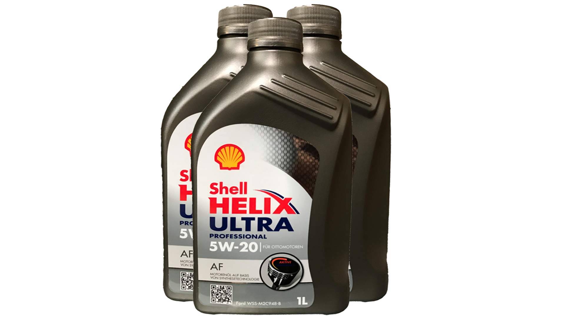 Shell Helix Ultra Professional AF 5W-20 3x1 Liter von Shell