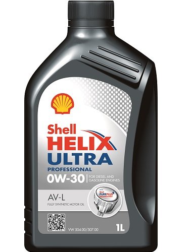 Shell Helix Ultra Professional AV-L 0w-30 Motorenöl, 1 Liter von Shell