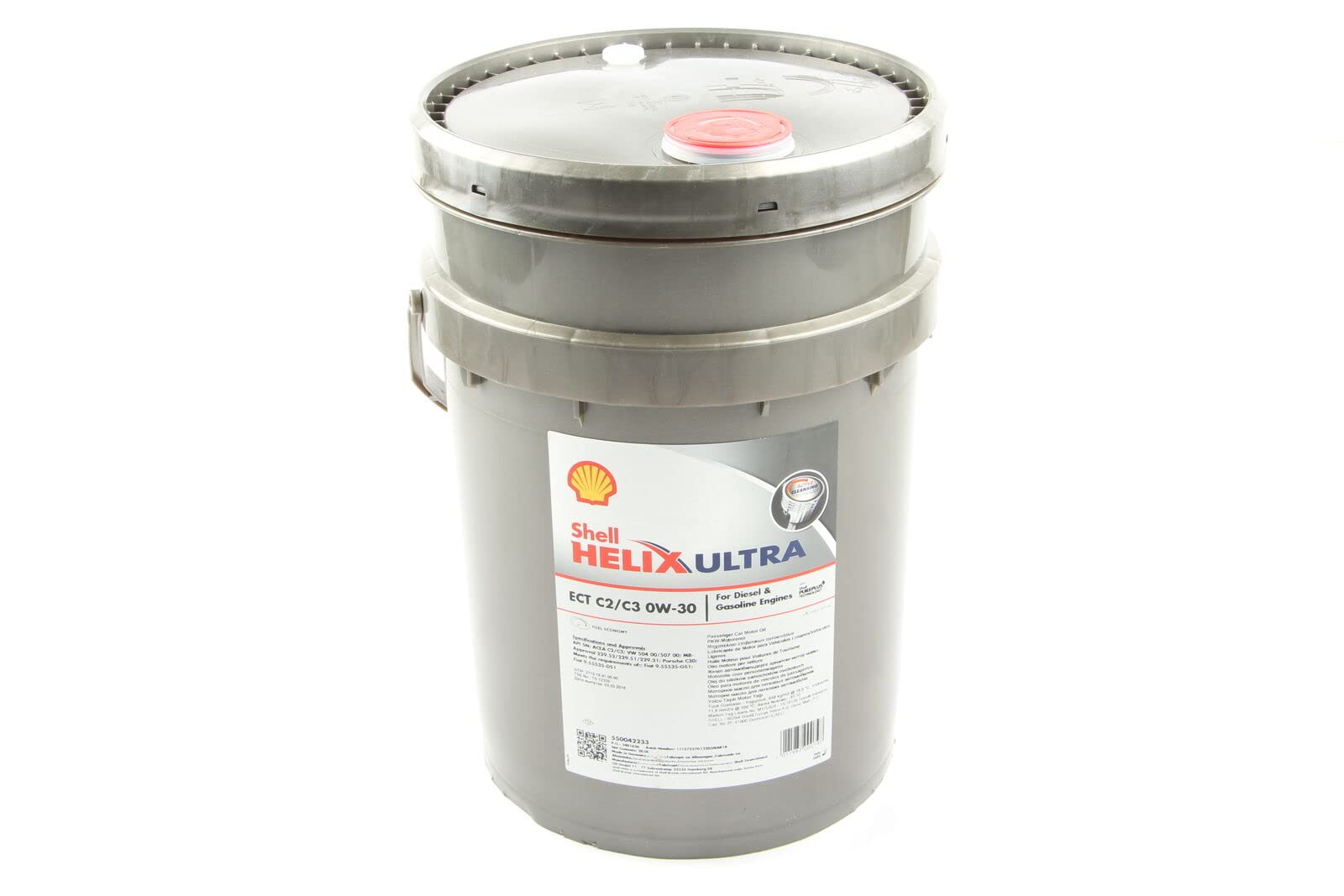 Shell Motoröl Helix Ultra Ect C2/C3 0W-30 Motor Engine Oil 550042233 20L von Shell