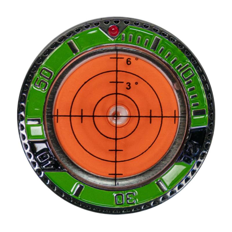 Grüner Leser, Ballmarker - Green Reader Ballmarker zur Grünmessung | Tragbares professionelles Golf-Messgerät für Basketballplätze, Golfplätze, Fußball von Shenrongtong